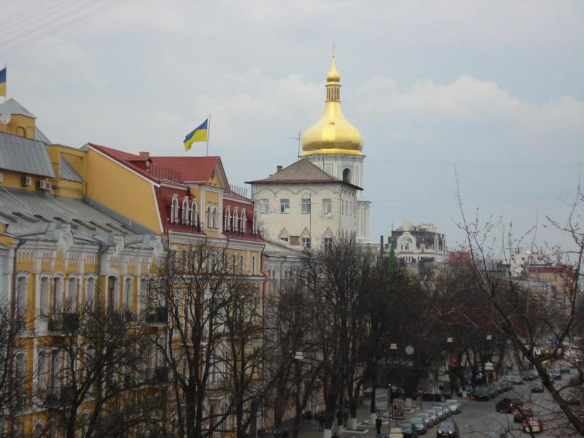 Квартира На Золотых Воротах, Центр كييف المظهر الخارجي الصورة